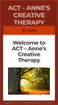 Mobile Screenshot of annescreativetherapy.com